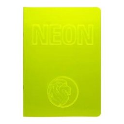 Set 3 x Caiet A4 Dictando, 42 File, 80 g, Coperta Neon PP, Varianta 3