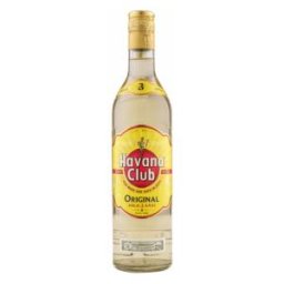 Set 3 x Rom Havana Club Anejo, 3 Ani, Alcool 40%, 0.7 l