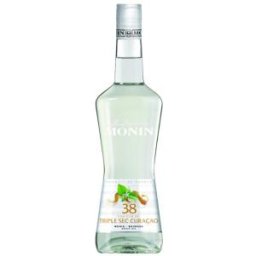 Set 3 x Lichior Monin Triple Sec Curacao, Alcool 38%, 0.7 l
