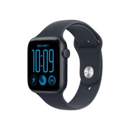 Apple Watch SE3 v2 GPS 40mm Midnight Aluminium Case with Navy Blue Sport Band - M/L