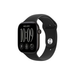 Apple Watch S12 GPS 42mm Black Aluminium Case with Black Sport Band - S/M