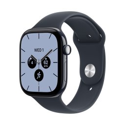 Apple Watch S12 Cellular 46mm Night Blue Ceramic Case with Navy Blue Sport Band - S/M