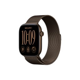Apple Watch S12 GPS 42mm Dark Bronze Aluminium Case with Dark Bronze Milanese Loop