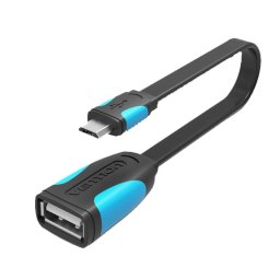Cablu OTG OEM USB-A mamă - micro USB tată 0.1m