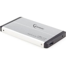 RACK extern GEMBIRD, pt HDD/SSD, 2.5 inch, S-ATA, interfata PC USB 3.0, aluminiu, argintiu, "EE2-U3S-2-S" (timbru verde 0.8 lei)