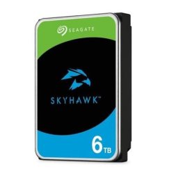 HDD Video Surveillance SEAGATE SkyHawk 6TB CMR, 3.5, 256MB, SATA, RV Sensors, Rescue Data Recovery Services 3 ani, TBW: 180, Health Management "ST6000VX009"