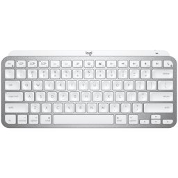 LOGITECH MX Keys Mini For Mac Minimalist Wireless Illuminated Keyboard - PALE GREY - US INTL - BT - EMEA, "920-010526" (timbru verde 0.8 lei)