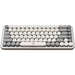 LOGITECH POP ICON KEYS - OFF WHITE - US INTL - BT - INTNL-973 "920-013072" (timbru verde 0.8 lei)
