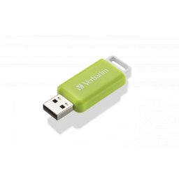 MEMORIE USB VERBATIM DATABAR 32GB USB 2.0 VERDE "49454" (TIMBRU VERDE 0.03 LEI)