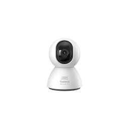 CAMERA IP Interior Baseus P1, 3K, 4MP 2560 x 1440, unghi pana la 360 grade, wireless, slot SD card, alb "S0TV012132" (timbru verde 0.8 lei) - 6932172662479