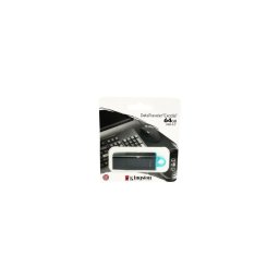 Memorie USB 3.2 / 3.1 / 3.0 / 2.0 Kingston, 64GB, DataTraveler, Black "PD KGT USB 64GB-BK" (timbru verde 0.03 lei)