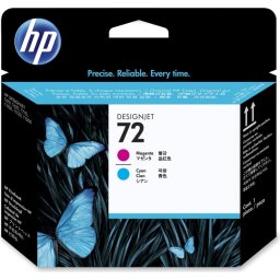 Cap Printare Original HP Magenta/Cyan, nr.72, pentru DesignJet T1100|1120|1200|1300|2300|T610|620|770|790, , (timbru verde 0.15 lei), "C9383A"
