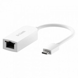 ADAPTOR RETEA D-LINK , extern, USB-C, port RJ-45, 2.5 Gbps, "DUB-E250" (timbru verde 0.18 lei)