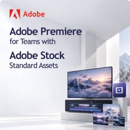 Adobe Premiere for Teams with Adobe Stock Standard Assets GOV 100+ User