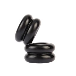 Inel penis Rosy Dual Chubby Black