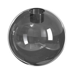 Abajur de rezervă pentru lustră și aplică ROSSI d. 14 cm gri/fumuriu