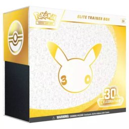 JOC DE CĂRȚI POKÉMON: A 30-A ANIVERSARE - ELITE TRAINER BOX