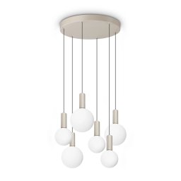 Candelabru Odeon 349237, LED 39W, D 57 cm, alb, metal