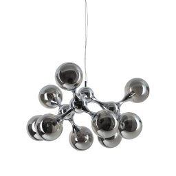 Candelabru Nodi 370002, 9xE14 28W, D 80 cm, crom, metal