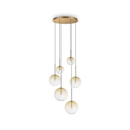 Candelabru Equinoxe 345406, 6xG4 2W, D 65 cm, metal