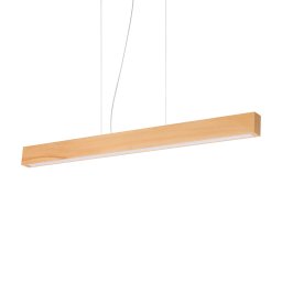 Suspensie Craft 284460, LED 32W, L 110 cm, lemn, lemn