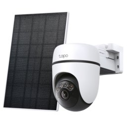 Camera supraveghere IP WiFi TP-Link Tapo C630 KIT, 3K 5MP, Pan/Tilt, IR 16m, lentila fixa 4mm, microfon si difuzor, alarma sonora si luminoasa, panou solar, microSD 512GB, IP65