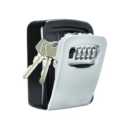 Cutie metalica interior-exterior cu Cifru mecanic - Waterproof 12 x 8,8cm