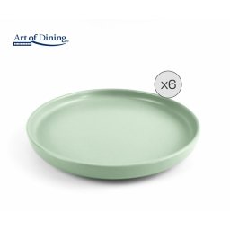 Set Farfurii Desert Heinner HR-WDF-Y206 | 6 buc, Ceramica, 20cm, Yvonne