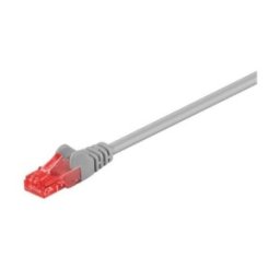 Set 3 x Cablu UTP Cat6 Mufat, 1.0 m, Patch Cord, Gri
