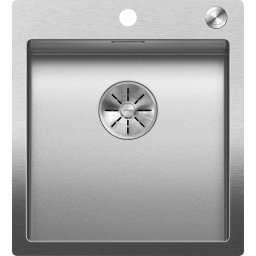 523392 Blanco Claron 400 - Chiuvetă, 46x51 cm, InFino, oțel inoxidabil Durinox