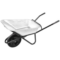 Roaba galvanizata Strend Pro Premium Fortis, 100 L, max. 200 kg, roata bantam