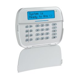 Tastatura LCD cablata DSC NEO, 32 caractere, 128 zone, HS2LCDEE3