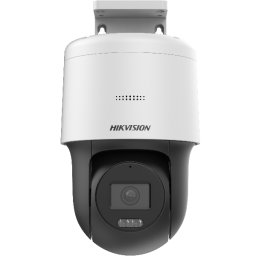Camera PTZ IP Hikvision 2MP, 2.8 mm, IR/Lumina alba 30 m, PoE