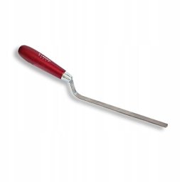 Mistrie inox pentru rosturi 10 mm, cu maner din lemn, Olejnik