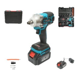 Masina de insurubat cu impact 1/2 inch, 400Nm, 2 acumulatori 21V 3Ah