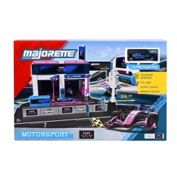 Set Majorette Motorsport BWT Alpine F1 cu masinuta Alpine A525 R19 1:64
