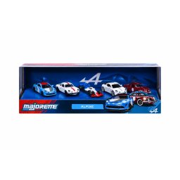 Set 5 masinute metalice Alpine Majorette, scara 1:64