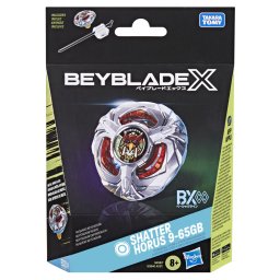 Set Beyblade X cu lansator si top Shatter Horus 9-65GB Hasbro