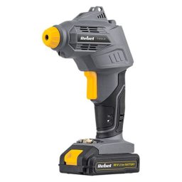 Compresor portabil cu acumulator REBEL 20V, 7 bar, LCD, oprire automata