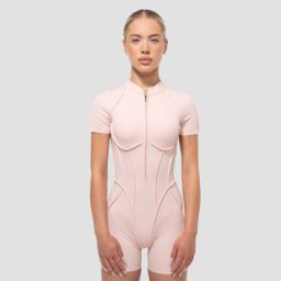 GymBeam Salopetă pentru femei Cosmo Pink XS