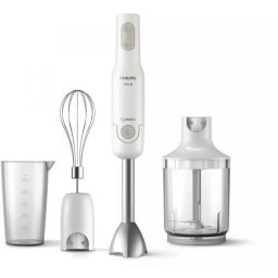Mixer vertical PHILIPS Daily Collection HR2545/00, 0.5l, 700W, 2 trepte viteza, alb-gri