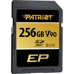 Card memorie Patriot microSDXC, 256GB, V90 UHS-II U3 C10 300/260MB/s