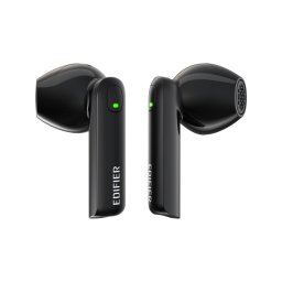 Casti wireless, Edifier, W200T Mini, Negru, TWS, In-Ear, Bluetooth 5.1, Touch control, Rezistenta la apa IP54, Anulare zgomot cVc 8.0