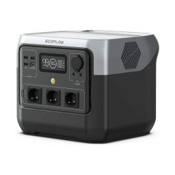 Statie de incarcare portabila EcoFlow Power Station River 2 Pro, 768 Wh, 4 X 800W, Wi-Fi, Bluetooth, iesire USB-A, AC, USB-C, Gri