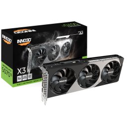 Placa video Inno3D GeForce RTX 5070 Ti X3 OC, NVIDIA 16 GB, GDDR7