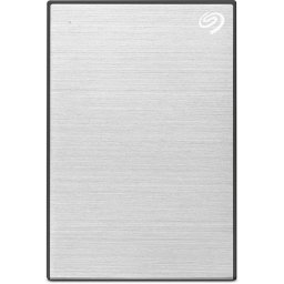 HDD extern, SEAGATE One Touch, 5 TB, USB 3.2 Gen 1, Password Protection, 2.5 inch, Argintiu