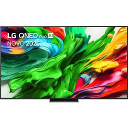 Televizor Smart LG 55QNED86A6A, QNED Evo AI-Mini LED, 55'', 139.7cm, 4K Ultra HD, Negru
