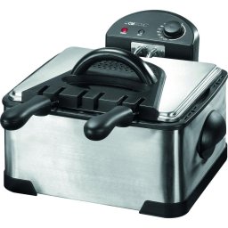 Friteuza cu aer cald Clatronic FR 3195, 4 l, 2000 W, Negru/Inox