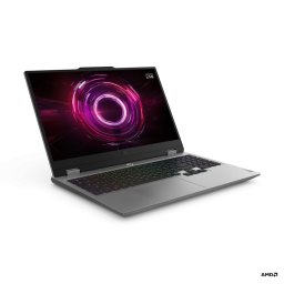 Laptop Gaming Lenovo LOQ 15AHP10, Procesor AMD Ryzen™ 5 220 pana la 4.9 GHz, 15.6 inch, Full HD, IPS 144Hz, 16GB, 512GB SSD, NVIDIA GeForce RTX 5050 8GB, No OS, Gri