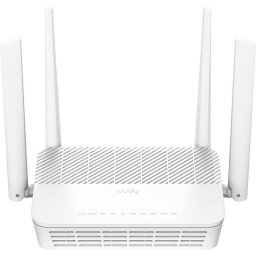 Router wireless CUDY WR3000P, AX3000, Dual-Band, WiFi 6, 2.4 GHz - 574 Mbps, 5 GHz - 2402 Mbps, Alb